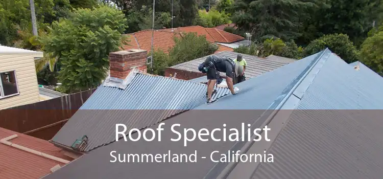 Roof Specialist Summerland - California