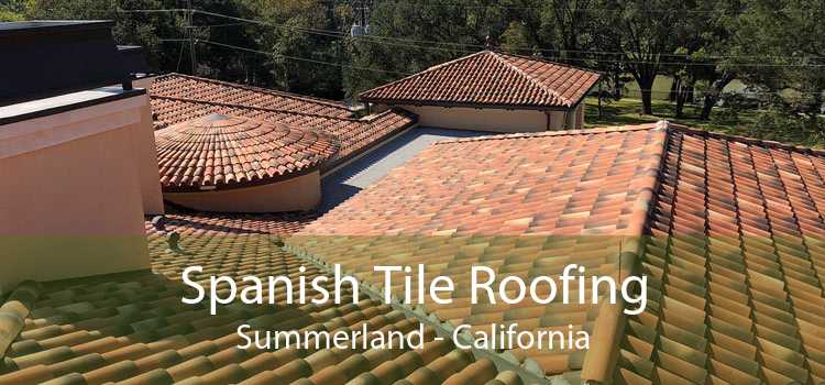 Spanish Tile Roofing Summerland - California