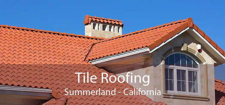 Tile Roofing Summerland - California